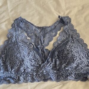 Lace Bralette in Blue